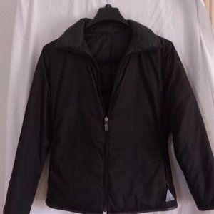 Moncler black women's down jacket